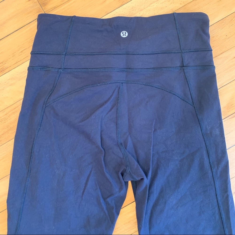 Lululemon navy flare yoga pants